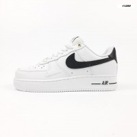 Nike AIR Force 1 AF-1 '82 Білі з чорним, Розмір 41