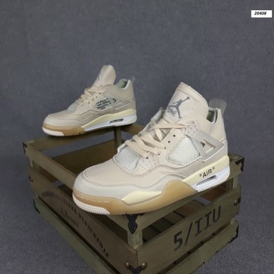 Nike Air Jordan 4 бежеві, Розмір 36