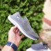 New Balance тапкие мокасины слипоны серые, Размер 42