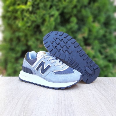 New Balance 574 Legacy серые с черным, Размер 40