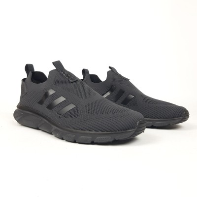 Adidas Slip-on LIGHTSTREET PRO Flow тапкі мокасіни сліпони темно сірі, Розмір 46