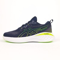 Asics GEL-CUMULUS 25 сині з салатовим, Розмір 39