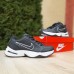Nike Air Monarch черные с белым, Размер 44