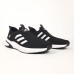Adidas Slip-on Lite Flow тапкі мокасіни сліпони чорні з білим, Розмір 44
