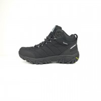 Merrell Moc ll высокие черные с белым, размер 42
