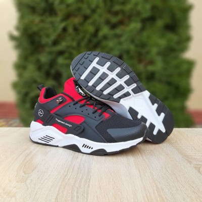 Nike Air Huarache x Fragment Design черный с красным, Размер 43