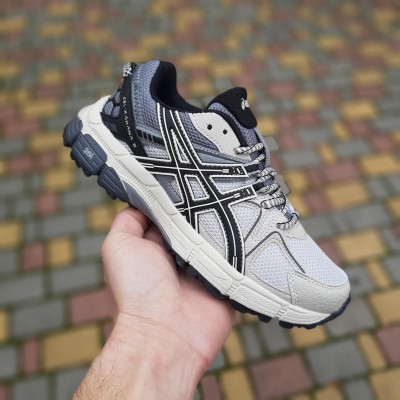 Asics Gel Kahana 8 білі з сірим та чорним, Розмір 36