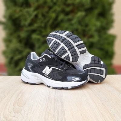 New Balance 725 черные на белом, Размер 37