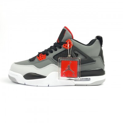 Air Jordan 4 Retro PSG Paris Saint Germain Серые с красным, Размер 42 Air Jordan 4 Retro PSG Paris Saint Germain Серые с красным, Размер 42