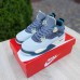 Nike Air Jordan 4 Сірі з зеленим, Розмір 36