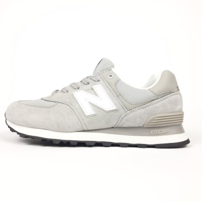 New Balance 574 светло серое белое N, Размер 44 New Balance 574 светло серое белое N, Размер 44