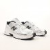 New Balance 740 белые с черным и серебром, Размер 44