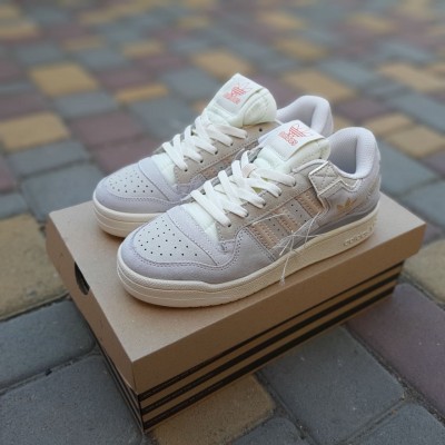 Adidas Forum LOW сірі золотий знак, Розмір 37