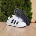 Adidas Campus белые с черным, Размер 39