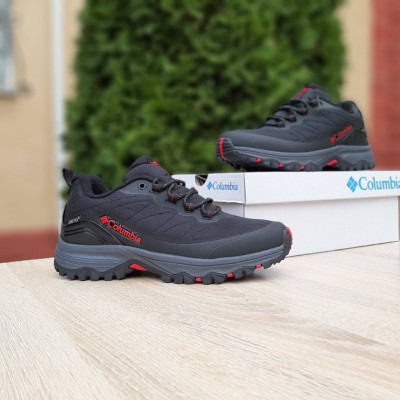 Columbia Gore-tex Черные с красным, Размер 41