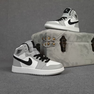 Nike Air Jordan 1 белые с серым, Размер 41