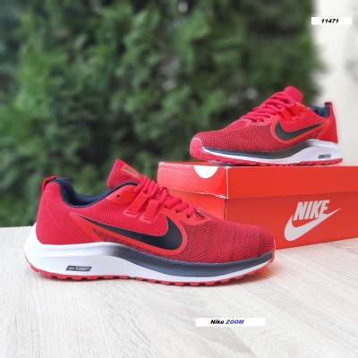 Nike ZOOM красные с черным, Размер 44