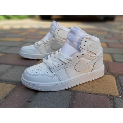 Nike Air Jordan 1  білі, Розмір 38