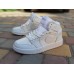 Nike Air Jordan 1  білі, Розмір 38