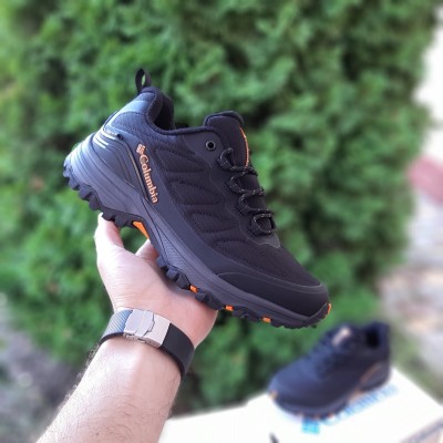 Columbia GORE-TEX черные с оранжевым, Размер 43