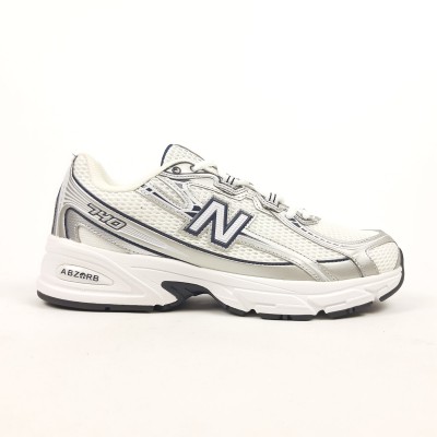 New Balance 740 білі з синім та сріблом, Розмір 42