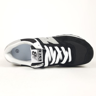New Balance 574 черная серая N, Размер 45