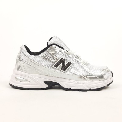 New Balance 740 білі з чорним та сріблом, Розмір 44