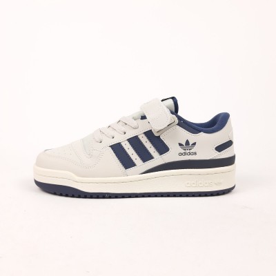 Adidas Forum Low сіро білі з синім, Розмір 44 Adidas Forum Low сіро білі з синім, Розмір 44