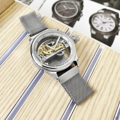Forsining 9418 All Silver Diamonds