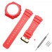 Ремінець + безель (рант) для Casio G-Shock GA-2100 Red GD