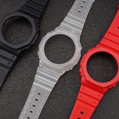 Ремінець + безель (рант) для Casio G-Shock GA-2100 Red GD