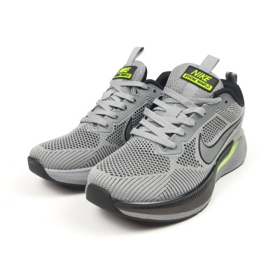 Nike Zoom Winflo серые с салатовым, Размер 38
