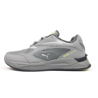 Puma rs-fast thermo серые с салатовым, Размер 45