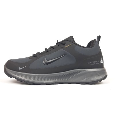 Nike ACG AIR WILDHORSE Gore-Tex сірі з чорним, Розмір 43