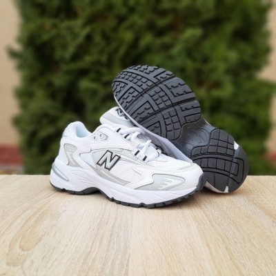 New Balance 725 білі з сірим та чорним, Розмір 41