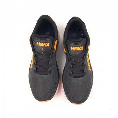 HOKA ONE ONE Challenger Atr 7 темно серые с оранжевым, Размер 41