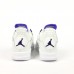 Nike AIR Jordan 4 Retro білі з бузковим, Розмір 36
