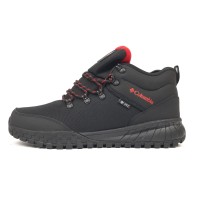 Columbia Waterproof Firebanks Mid GTX черный с красным, Размер 41