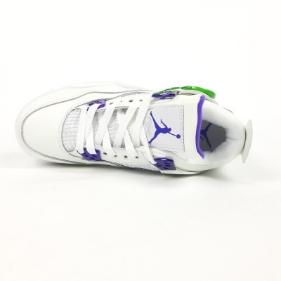 Nike AIR Jordan 4 Retro білі з бузковим, Розмір 36