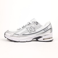 New Balance 740 белые с темно синим, Размер 38
