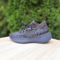 Adidas Yeezy Boost 380 чорні з сірим, Розмір 37