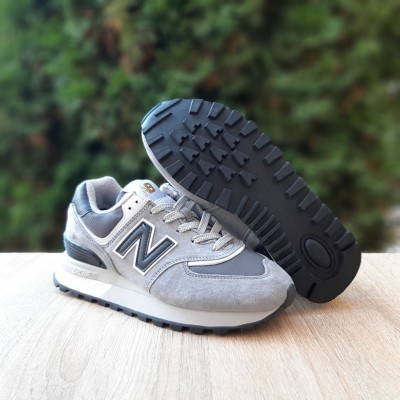 New Balance Legacy 574 серые с черным, Размер 40