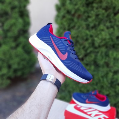 Nike ZOOM Pegasus синие с красным, Размер 46