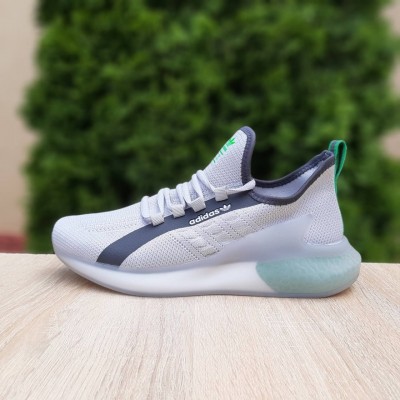 Adidas ZX BOOST Сірі із салатовим, Розмір 42 Adidas ZX BOOST Сірі із салатовим, Розмір 42