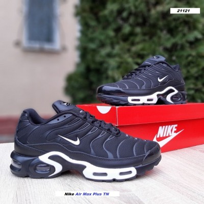 Nike Air Max Plus TN чорні з білим SIN, Розмір 40