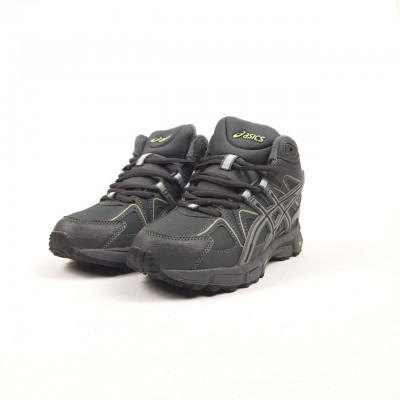 Asics Gel-Kahana 8 High сірі з салатовим, Розмір 36