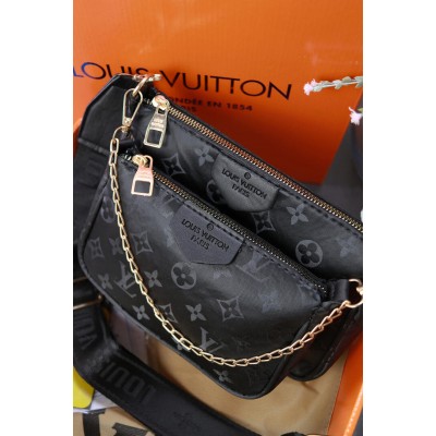 Сумка женская Louis Vuitton клатч- кросс-боди тройная Луи Витон 3 в 1