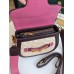Жіноча сумка Coach рожевий моногам Коуч