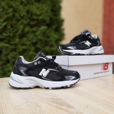 New Balance 725 чорні на білій, Розмір 38