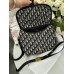 Женская сумка кросс боди Кристиан Диор черный текстиль Dior